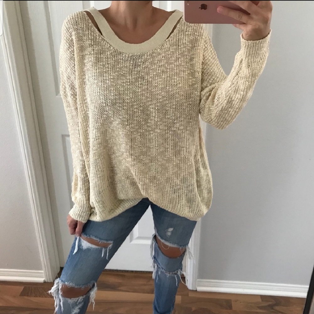 Xx Back Sweater